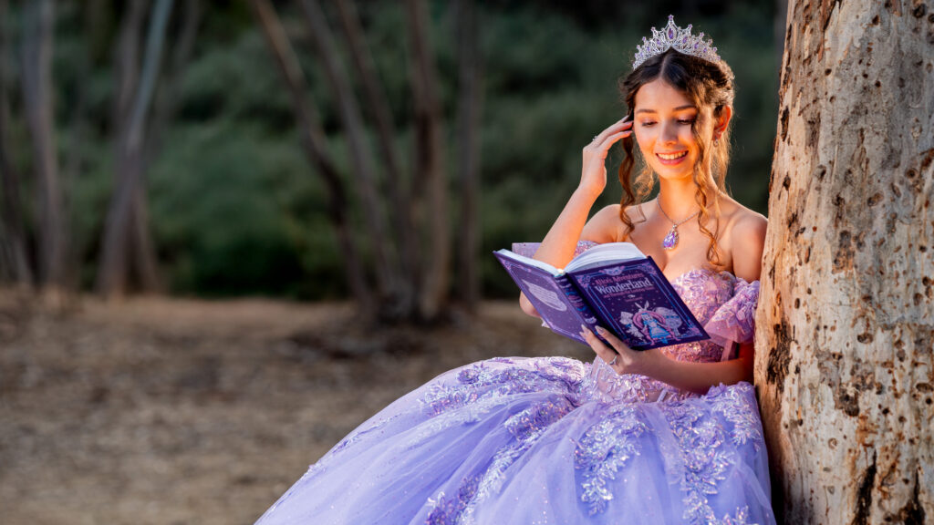 fairytale theme quinceanera san diego photographer