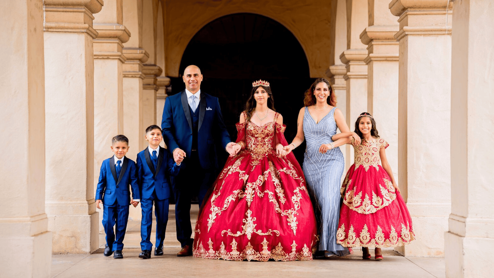 quinceanera family photography balboa park