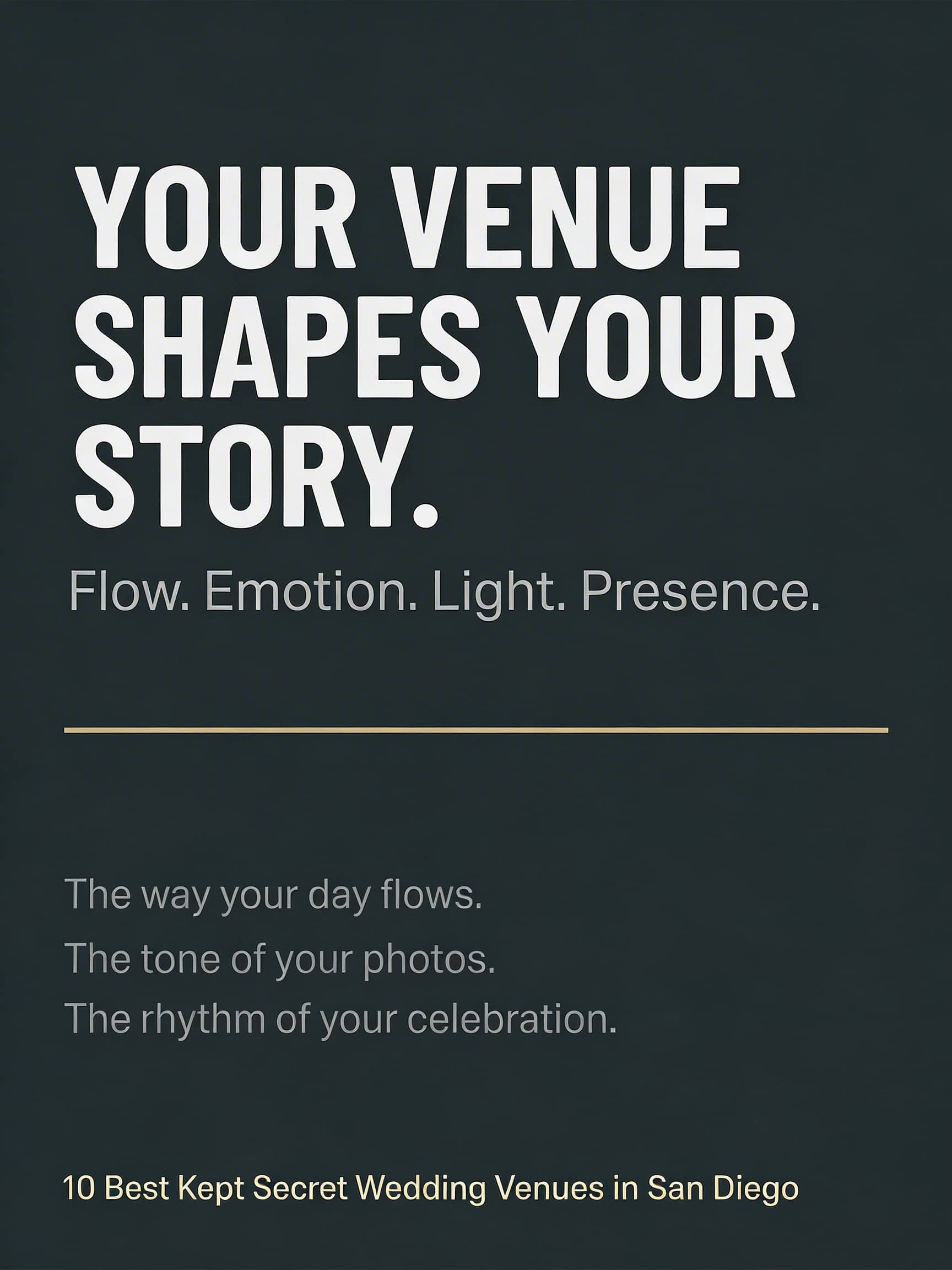 10 Secret San Diego Wedding Venues