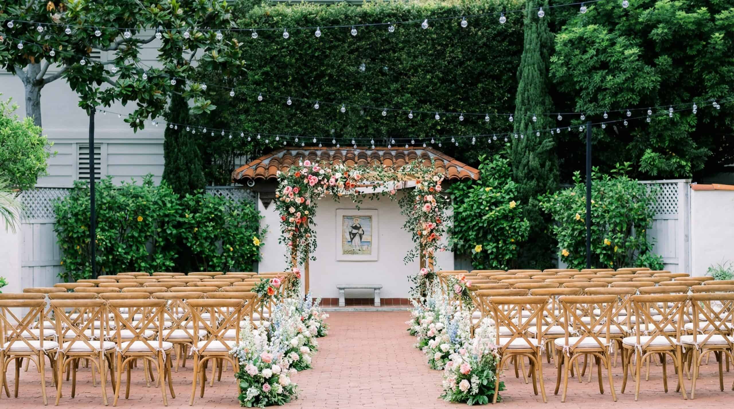 Wedding at Darlington House in La Jolla, San Diego